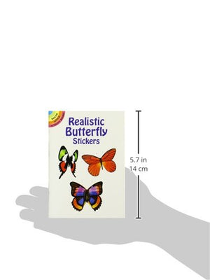 Realistic Butterfly Stickers (Dover Little Activity Books: Insects),Used