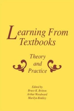 Learning From Textbooks: Theory And Practice,Used