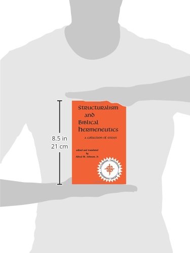 Structuralism and Biblical Hermeneutics: A Collection of Essays (Pittsburgh Theological Monograph),Used