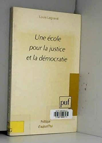 Une Cole Pour La Justice Et La Dmocratie,Used