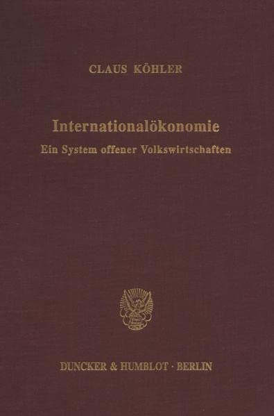 Internationalokonomie: Ein System Offener Volkswirtschaften (German Edition),Used