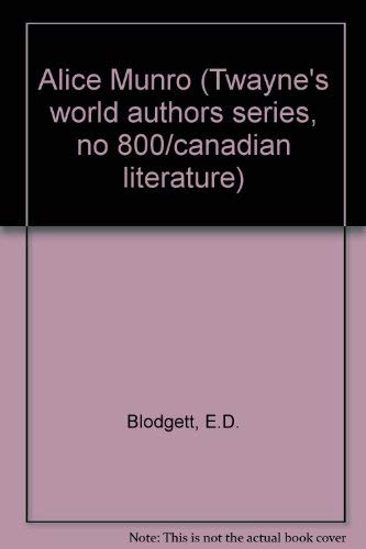 Alice Munro (Twayne's World Authors Series),Used