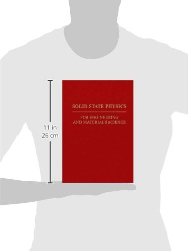 Solid State Physics For Engineering And Materials Science,Used