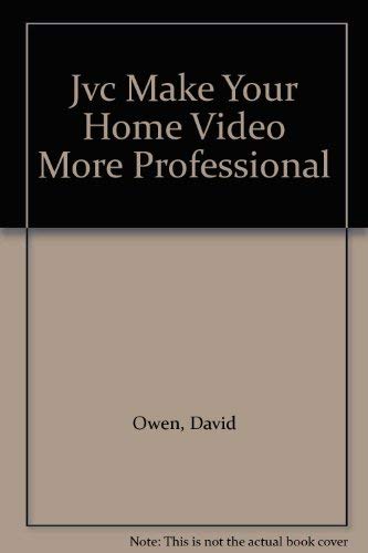 Jvc Make Your Home Video More Professional,Used