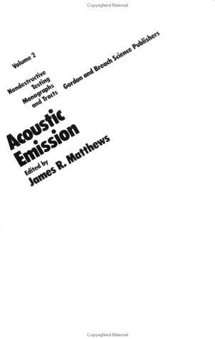 Acoustic Emission,Used