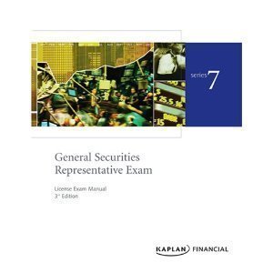 Series 7: General Securities Representative Exam License Exam Manual,Used