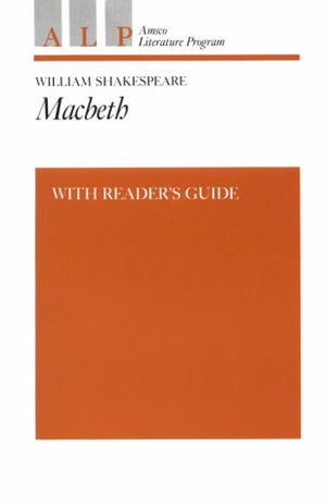 Macbeth with Readers Guide,Used