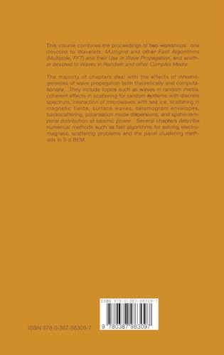 Wave Propagation in Complex Media (The IMA Volumes in Mathematics and its Applications),Used