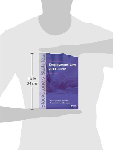 Blackstone's Statutes on Employment Law 20112012,Used