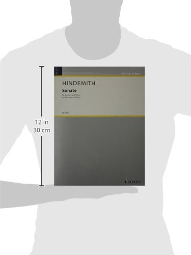 Sonate Fur Basstuba Und Klavier (1955): (sonata for Bass Tuba and Piano) (Edition Schott),Used