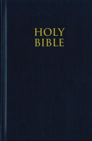 NIV, Pew Bible, Hardcover, Blue,Used