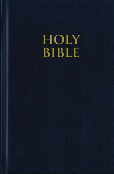 NIV, Pew Bible, Hardcover, Blue,Used