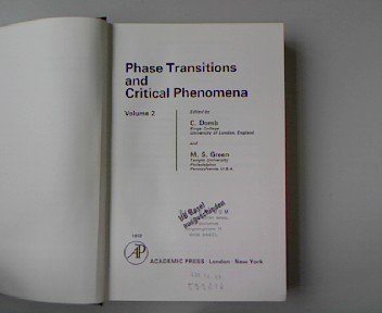 Phase Transitions and Critical Phenomena,Used