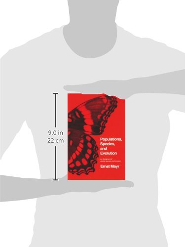 Populations, Species, And Evolution: An Abridgment Of Animal Species And Evolution (Belknap Press),New