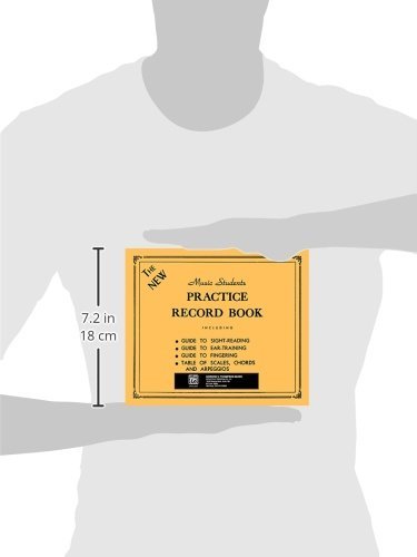 The New Music Students Practice Record Book,Used