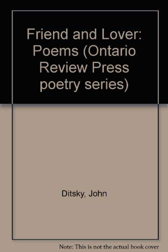 Friend and Lover: Poems,Used