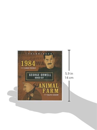 1984/Animal Farm: George Orwell Boxed Set,Used