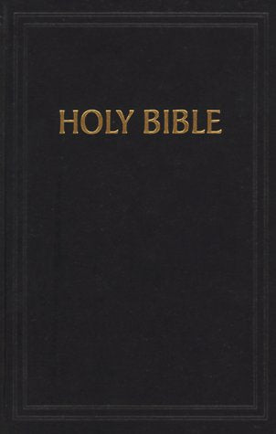 KJV Pew Bible, Black Hardcover,New
