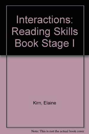 Interactions 1 A Reading Skills Book (Interactions I),Used