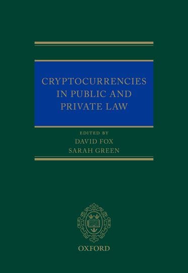 Cryptocurrencies in Public and Private Law,Used