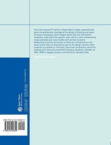 Heating and Water Services Design in Buildings,Used