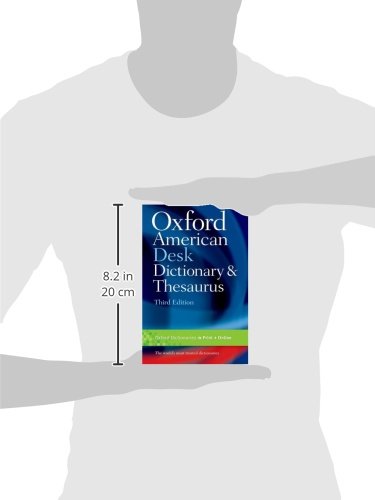 Oxford American Desk Dictionary & Thesaurus,Used