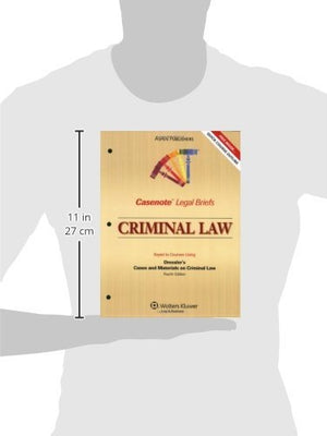 Casenote Legal Briefs Criminal Law: Keyed to Dressler, 4e,Used