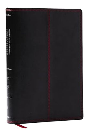 NkjvNet Parallel New Testament With Net Translators Notes, Black Leathersoft, Red Letter, Comfort Print: Unparalleled Insight