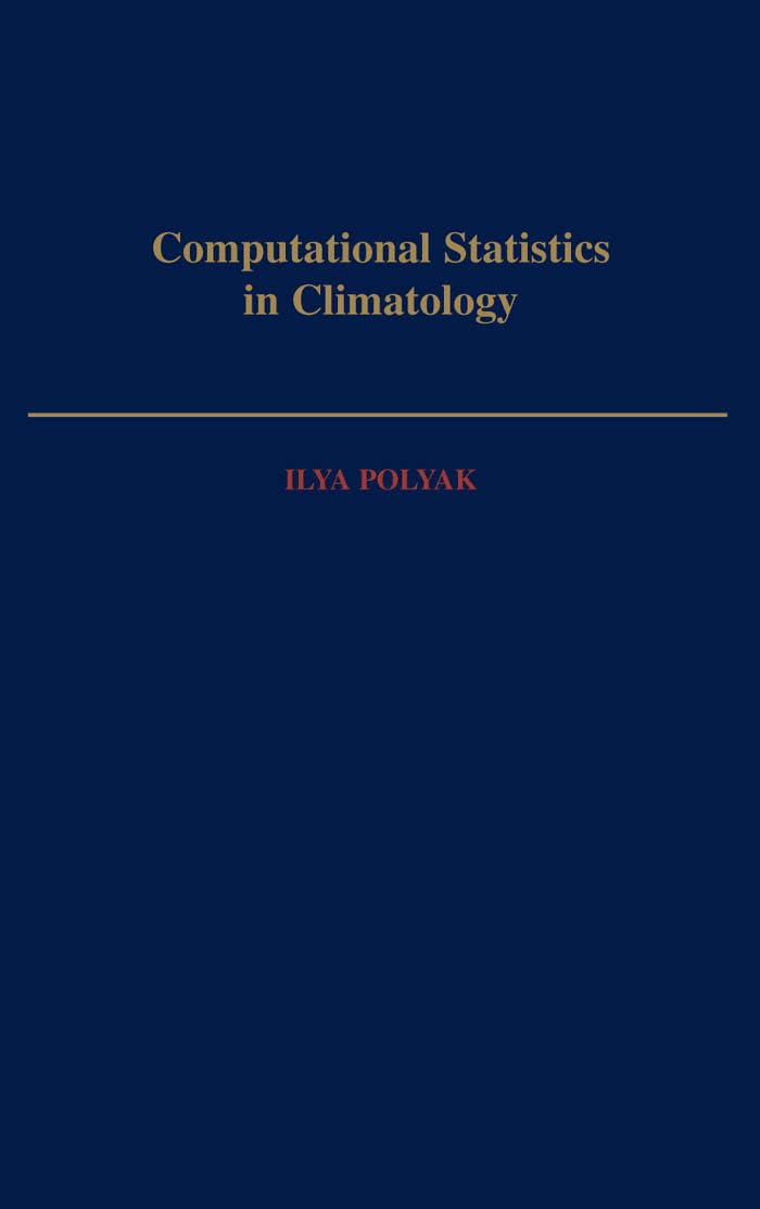 Computational Statistics In Climatology