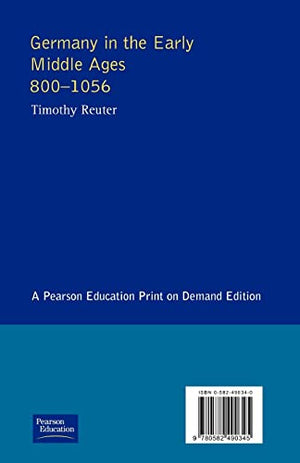 Germany In The Early Middle Ages C. 8001056 (Longman History Of Germany),New