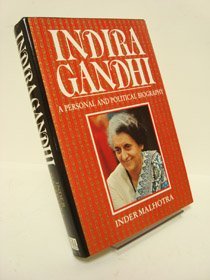 Indira Gandhi: A Personal and Political Biography,Used
