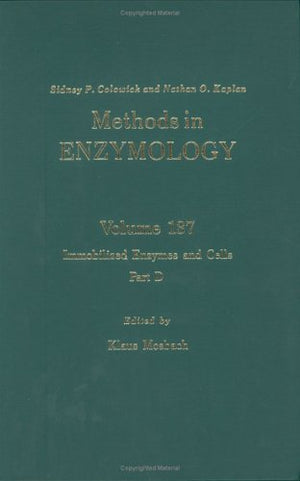 Immobilized Enzymes And Cells, Part D (Volume 137) (Methods In Enzymology, Volume 137),Used