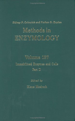 Immobilized Enzymes And Cells, Part D (Volume 137) (Methods In Enzymology, Volume 137),Used