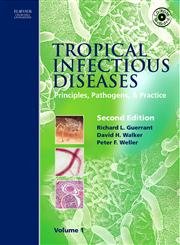 Tropical Infectious Diseases: Principles, Pathogens & Practice( 2 Volume Set),Used