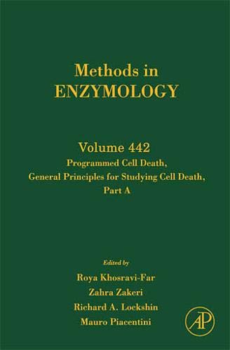 Programmed Cell Death Part A (Volume 442) (Methods in Enzymology, Volume 442),Used