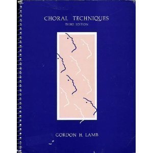 Choral Techniques,Used