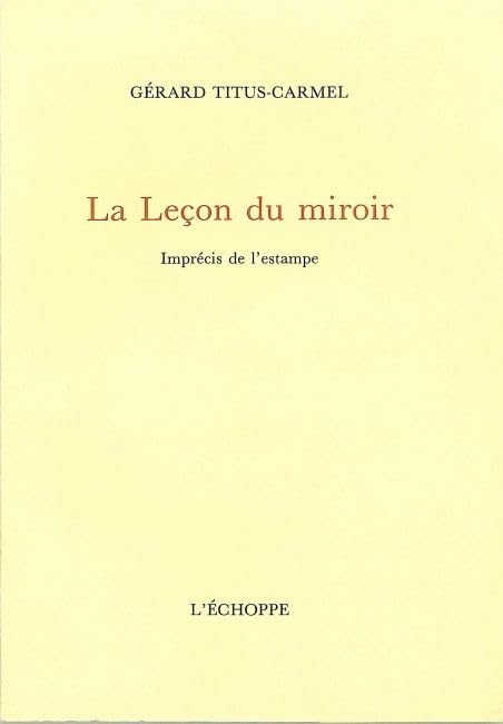 Lecon du Miroir,Used