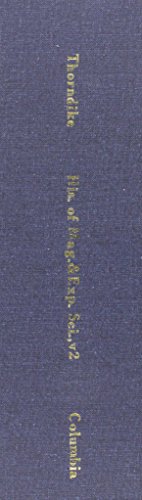 A History of Magic and Experimental Science, VolumeII,Used