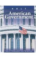 Holt American Government,Used