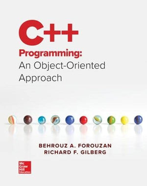 C++ Programming: An ObjectOriented Approach,Used