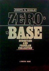 Zerobase budgeting and program evaluation,Used
