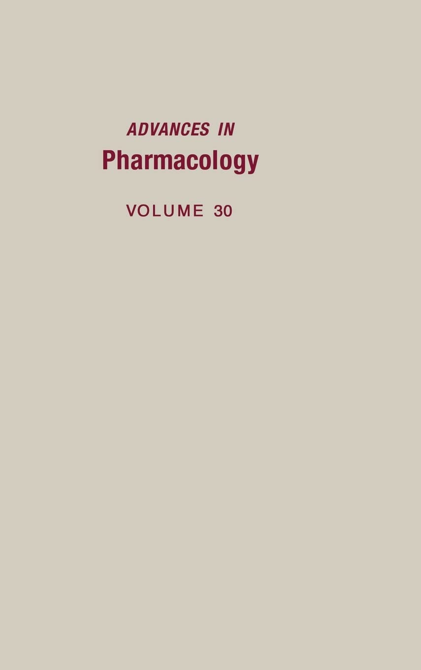 Advances In Pharmacology (Volume 30),Used