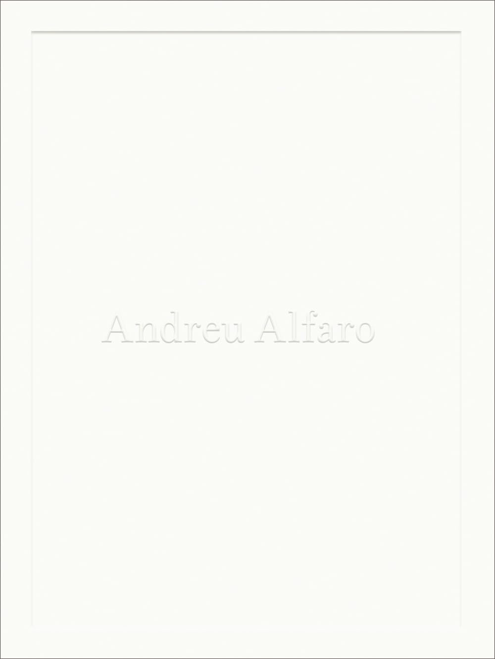 Andreu Alfaro: Artist's Portfolio,New