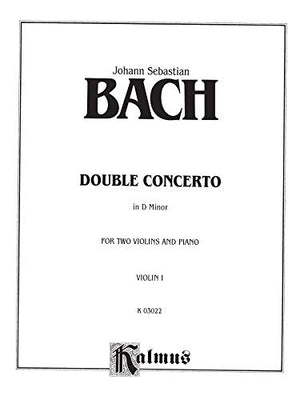 Double Concerto in D Minor (Kalmus Edition),Used