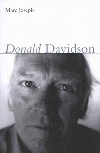Donald Davidson (Volume 1) (Philosophy Now),Used