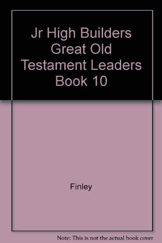 Great Old Testament Leaders,Used