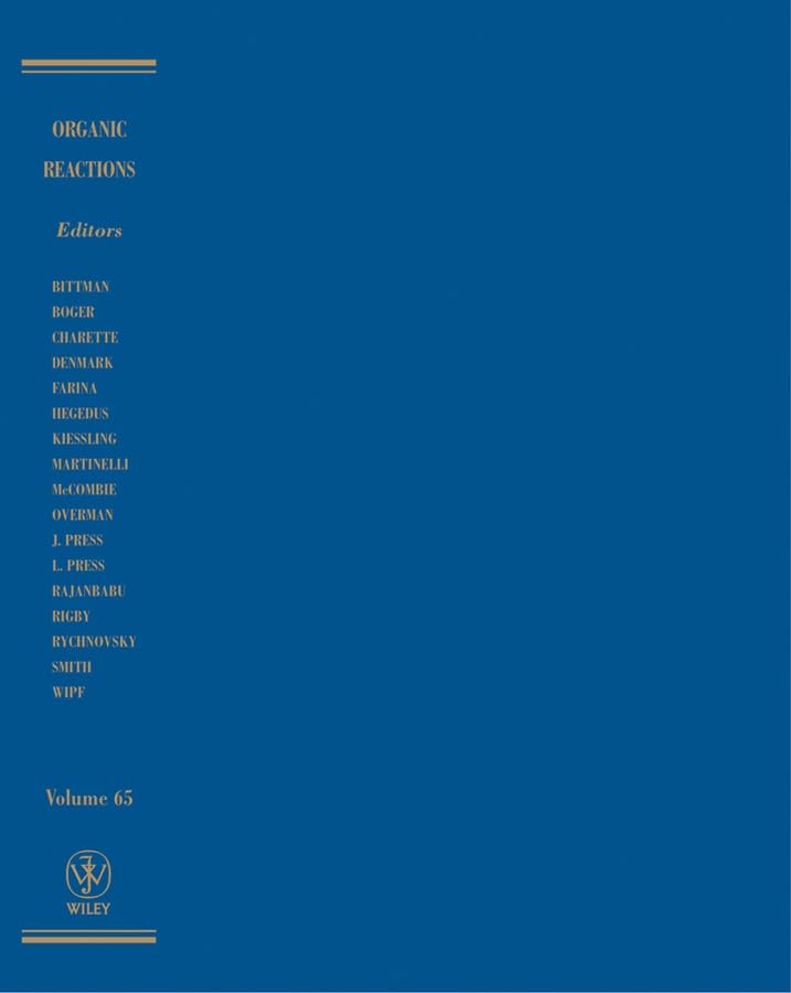 Organic Reactions, Volume 65,Used