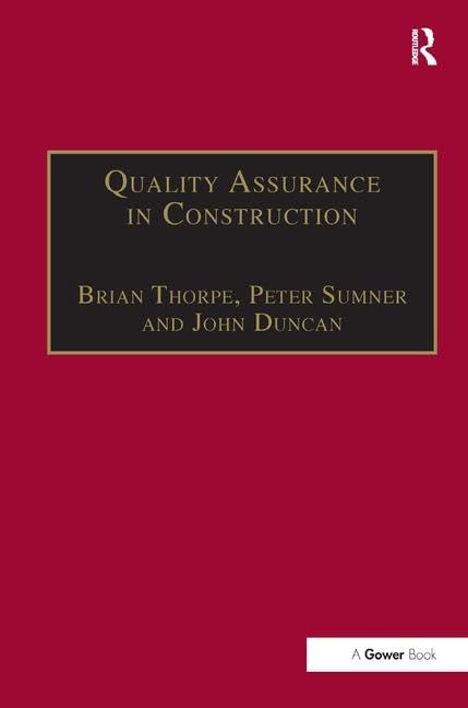 Quality Assurance in Construction,Used