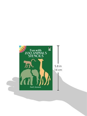 Fun With Zoo Animals Stencils (Dover Little Activity Books: Animals),Used