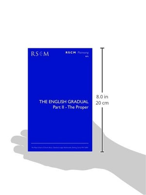 The English Gradual: The Proper,Used